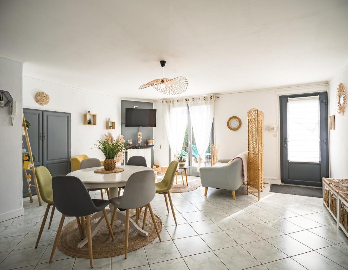 Ferienwohnung Sun House - Terrasse Parking Prive Gratuit Troyes Exterior foto