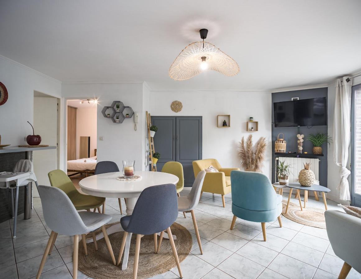 Ferienwohnung Sun House - Terrasse Parking Prive Gratuit Troyes Exterior foto